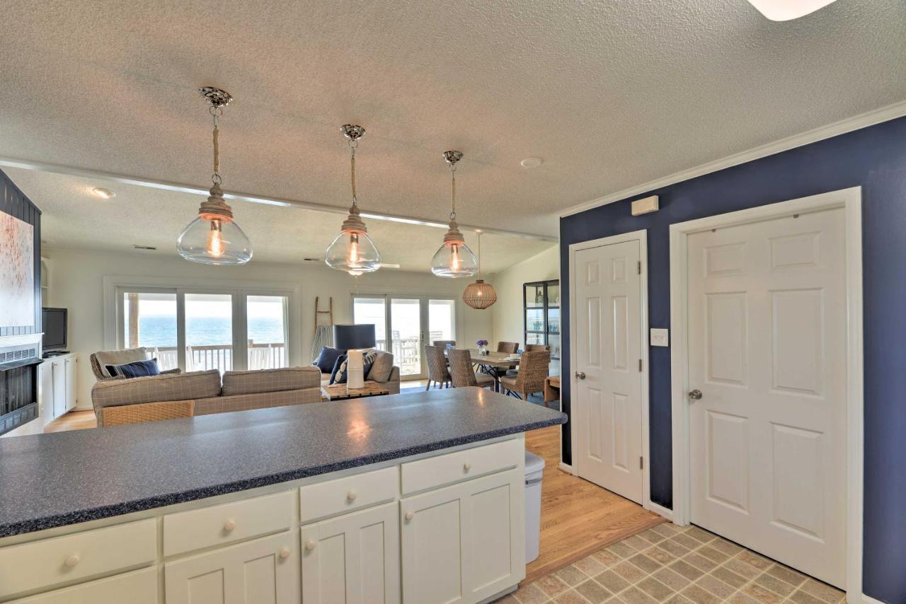 Waterfront Harkers Island Home Sunset View And Dock Exteriér fotografie